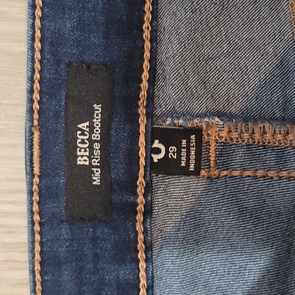True Religion Becca size 29 jeans New with tags - Picture 3 of 6